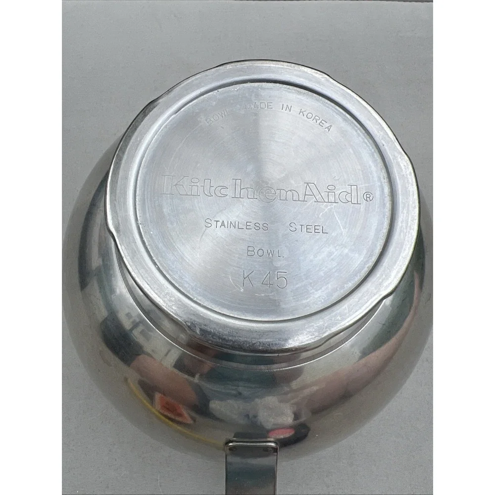 KitchenAid‎ K45 Stainless Steel Replacement Mixer Bowl 4.5 qt Handle
